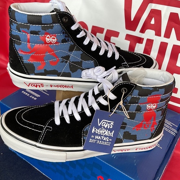 Vans Skate Sk8-Hi
(Krooked By Natas For Ray
VNOA5FCCAPG
Men’s sneakers - Picture 10 of 16